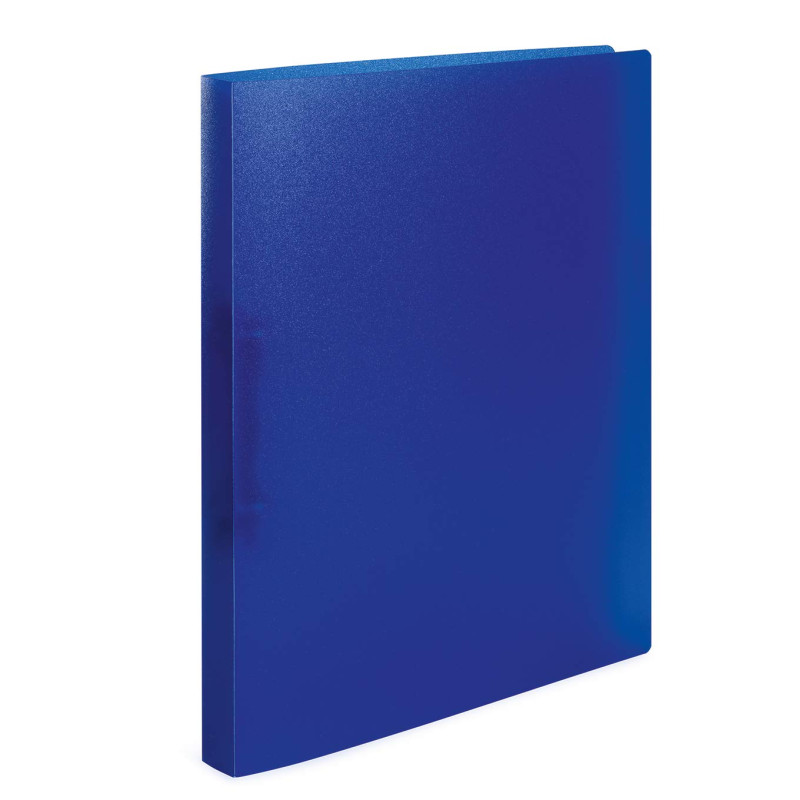 HERMA Classeurs á 2 anneaux A4 Translucide Bleu foncé, dos de 25 mm, Classeur souple en plastique, Avec compresseur HERMA Classeurs á 2 anneaux A4 Translucide Bleu foncé, dos de 25 mm, Classeur souple en plastique, Avec compresseur