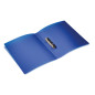 HERMA Classeurs á 2 anneaux A4 Translucide Bleu foncé, dos de 25 mm, Classeur souple en plastique, Avec compresseur HERMA Classeurs á 2 anneaux A4 Translucide Bleu foncé, dos de 25 mm, Classeur souple en plastique, Avec compresseur