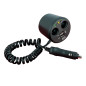 Auto-T 540117 Station Multiprises 12/ 24 V Plus USB, Noir