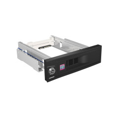 Icy Box IB-168SK-B Boîtier Externe pour Disque Dur SATA avec quick swap 1 Baie Noir
