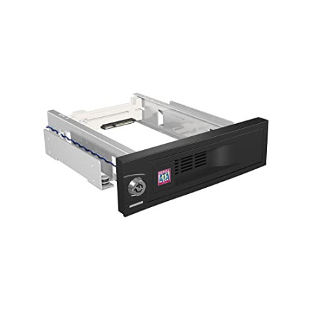 Icy Box IB-168SK-B Boîtier Externe pour Disque Dur SATA avec quick swap 1 Baie Noir