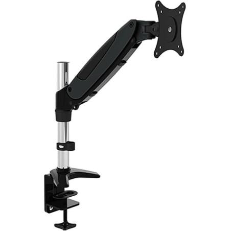 Techly ICA-LCD-111-BK 27" Noir Support d'écran Plat pour Bureau - Supports d'écrans Plats pour Bureau (8 kg, 38,1 cm (15"), 68,6