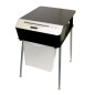 Bonsaii 510909 Doc Shred Fit Destructeur de documents | Table d'imprimante | Coupe croisée | 7 feuilles | 10 litres | Taille des Bonsaii 510909 Doc Shred Fit Destructeur de documents | Table d'imprimante | Coupe croisée | 7 feuilles | 10 litres | Taille des