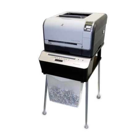 Bonsaii 510909 Doc Shred Fit Destructeur de documents | Table d'imprimante | Coupe croisée | 7 feuilles | 10 litres | Taille des