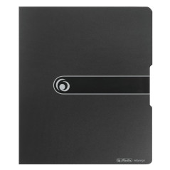 Herlitz 11205754 Easy orga to go Classeur à anneaux A4 2 anneaux hauteur de remplissage 25 mm Noir