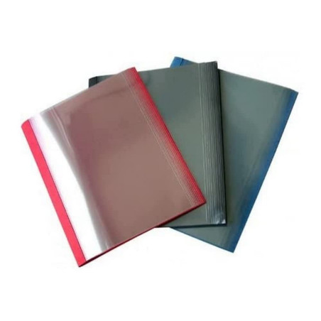 Olympia Chemises à reliure thermique pour 21 à 30 feuilles 10 bleues/10 noires/10 rouges 3 mm d'épaisseur