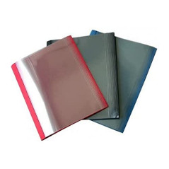 Olympia Chemises à reliure thermique pour 21 à 30 feuilles 10 bleues/10 noires/10 rouges 3 mm d'épaisseur