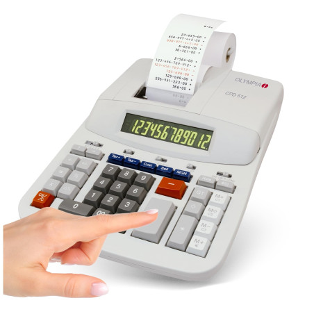 OLYMPIA CPD512 Calculatrice Bureau