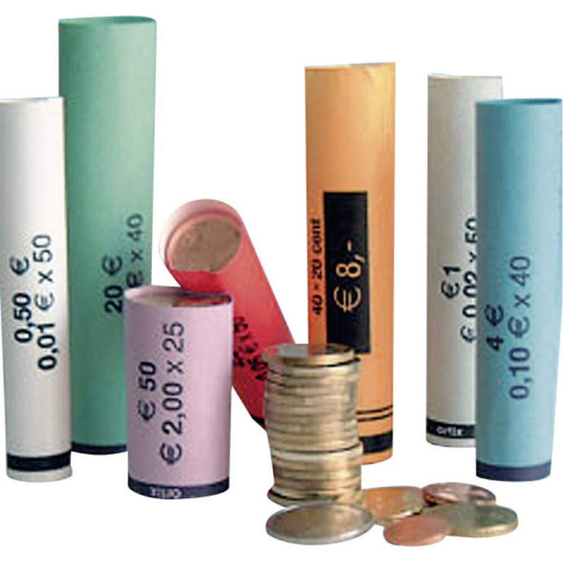 Olympia 3701 Capuchons de Rechange pour Rouleau de 0,01 à 2,00 Euros B, (80 Pièces) Olympia 3701 Capuchons de Rechange pour Rouleau de 0,01 à 2,00 Euros B, (80 Pièces)