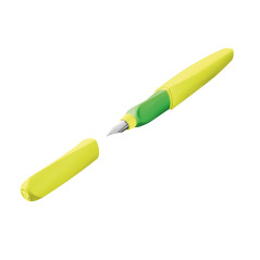 Pelikan 807272, stylo-plume Twist, plume M, Neon Jaune