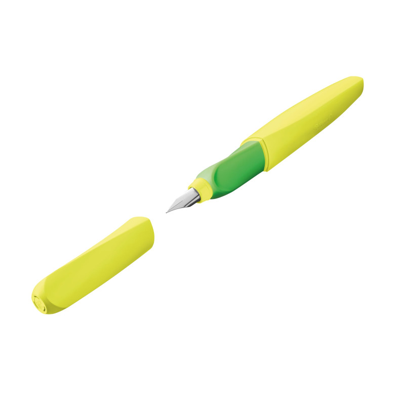 Pelikan 807272, stylo-plume Twist, plume M, Neon Jaune