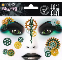 HERMA 15439 autocollant décoratif Feuille Multicolore Amovible 1 pièce(s) - Autocollants décoratifs (Feuille, Multicolore, Amovi
