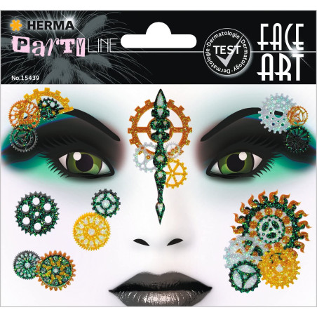 HERMA 15439 autocollant décoratif Feuille Multicolore Amovible 1 pièce(s) - Autocollants décoratifs (Feuille, Multicolore, Amovi