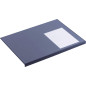 Durable 729307 Sous-main avec Rebord de protection Bleu foncé