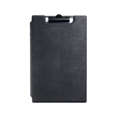 Durable 233201 Porte - Bloc avec Pince et Rabat - pour Bloc Format A4+ - avec Poches Intérieures Coloris Noir