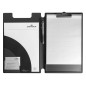 Durable 233201 Porte - Bloc avec Pince et Rabat - pour Bloc Format A4+ - avec Poches Intérieures Coloris Noir Durable 233201 Porte - Bloc avec Pince et Rabat - pour Bloc Format A4+ - avec Poches Intérieures Coloris Noir