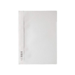 Durable 257302 Pack de 50 Protège-Documents Transparent Blanc A4
