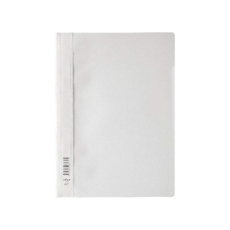 Durable 257302 Pack de 50 Protège-Documents Transparent Blanc A4