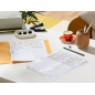 DURABLE - Pochettes plastiques A4 - Pochettes plastiques perforées A4 - pour document A4 - Perforations Universelles - Ouverture DURABLE - Pochettes plastiques A4 - Pochettes plastiques perforées A4 - pour document A4 - Perforations Universelles - Ouverture