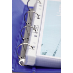 DURABLE - Pochettes plastiques A4 - Pochettes plastiques perforées A4 - pour document A4 - Perforations Universelles - Ouverture