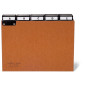 Durable 425511 Jeu de 25 Intercalaires Rigides Format A5 Paysage avec Divisions 5/5 - Onglets Rivetés à Fenêtre - Insertions Int Durable 425511 Jeu de 25 Intercalaires Rigides Format A5 Paysage avec Divisions 5/5 - Onglets Rivetés à Fenêtre - Insertions Int