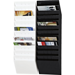 DURABLE - Porte-document mural FLEXIBOXX 12 - Format A4 paysage - Pour la présentation de documents - 1 kit - Transparent - 1170