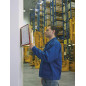 DURABLE - Support mural VARIO - Porte vue A4 - 20 pochettes - Protège document A4 - Support de présentation - Multicolore - 1 pi DURABLE - Support mural VARIO - Porte vue A4 - 20 pochettes - Protège document A4 - Support de présentation - Multicolore - 1 pi