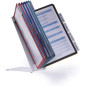 Durable 557000 Vario Table Pupitre Métallique de Table 10 Pochettes pour Consultation et Présentation Documents A4 Coloris Assor Durable 557000 Vario Table Pupitre Métallique de Table 10 Pochettes pour Consultation et Présentation Documents A4 Coloris Assor