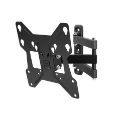 One For All Support Plat Smart de orientable à 180° et inclinable - Fixation Murale - Écrans de 13 à 43 Pouces - Tous Types de t
