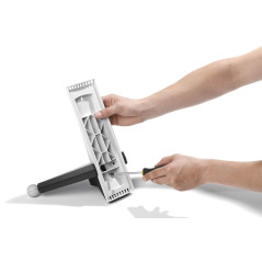 Durable 563200 PUPITRE DE TABLE SHERPA® TABLE 10 Pochettes pour Consultation et Présentation Documents A4 5 Rouge/5 Noir