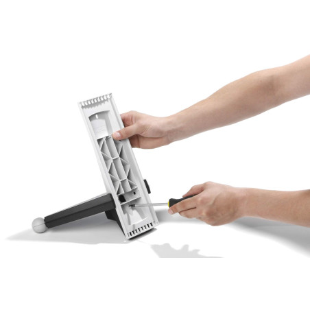 Durable 563200 PUPITRE DE TABLE SHERPA® TABLE 10 Pochettes pour Consultation et Présentation Documents A4 5 Rouge/5 Noir