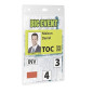 Boîte de 20 porte-badges, pour format A6, transparent