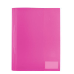 Herma Lot de 3 chemises A4 en polypropylène - Rose translucide