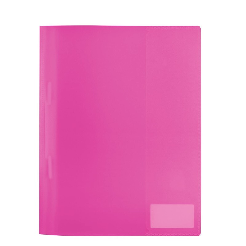 Herma Lot de 3 chemises A4 en polypropylène - Rose translucide Herma Lot de 3 chemises A4 en polypropylène - Rose translucide