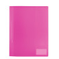 Herma Lot de 3 chemises A4 en polypropylène - Rose translucide Herma Lot de 3 chemises A4 en polypropylène - Rose translucide
