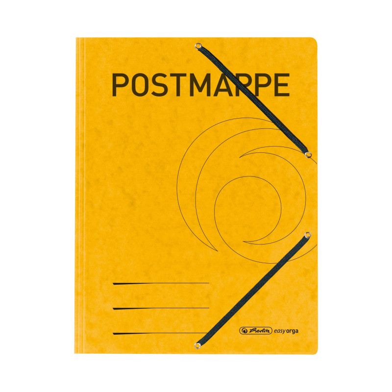 Herlitz Chemise porte-documents A4, 1 pièce, jaune avec élastique. Herlitz Chemise porte-documents A4, 1 pièce, jaune avec élastique.