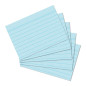 Herlitz carte 10836203 index A6, 100 pièces, bleu