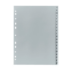 Herlitz 10843522 Enregistrer A-Z, 21 x 29,7 cm, PP, Eurolochung