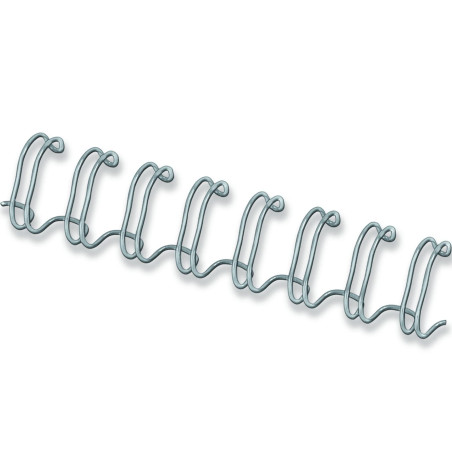 Fellowes 5327901 Anneaux métal 10 mm par 100 Argent