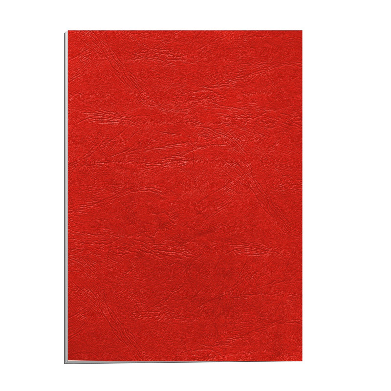 Fellowes - 5373702 - Pack de 25 Couvertures Grain Cuir - A4 - Rouge Fellowes - 5373702 - Pack de 25 Couvertures Grain Cuir - A4 - Rouge