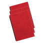 Fellowes - 5373702 - Pack de 25 Couvertures Grain Cuir - A4 - Rouge Fellowes - 5373702 - Pack de 25 Couvertures Grain Cuir - A4 - Rouge