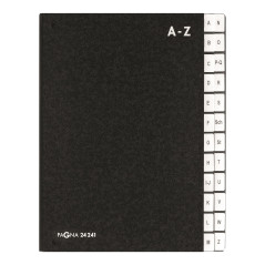 Pagna Classeur à soufflet A-Z avec 24 compartiments A-Z (Noir) (Import Allemagne)
