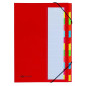 Pagna Organiseur de bureau haut de gamme (classeur, 12 compartiments), rouge Pagna Organiseur de bureau haut de gamme (classeur, 12 compartiments), rouge
