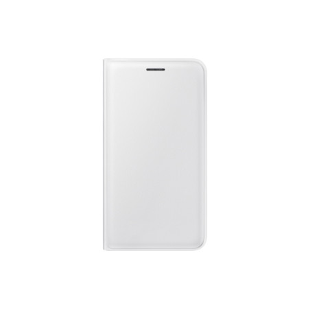 Samsung EF-WJ120PWEGWW Etui Portefeuille Galaxy J1 2016 Blanc