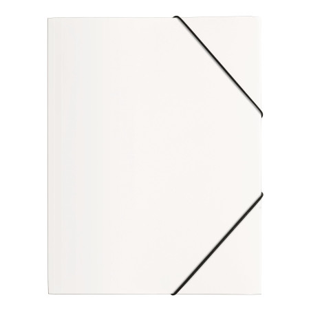 Pagna Chemise à élastique 3 rabats polypropylène blanc A4 Réf 21613
