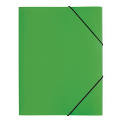 Pagna 21613–05 Chemise à élastique A4, 3 rabats, vert