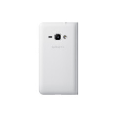 Samsung EF-WJ120PWEGWW Etui Portefeuille Galaxy J1 2016 Blanc
