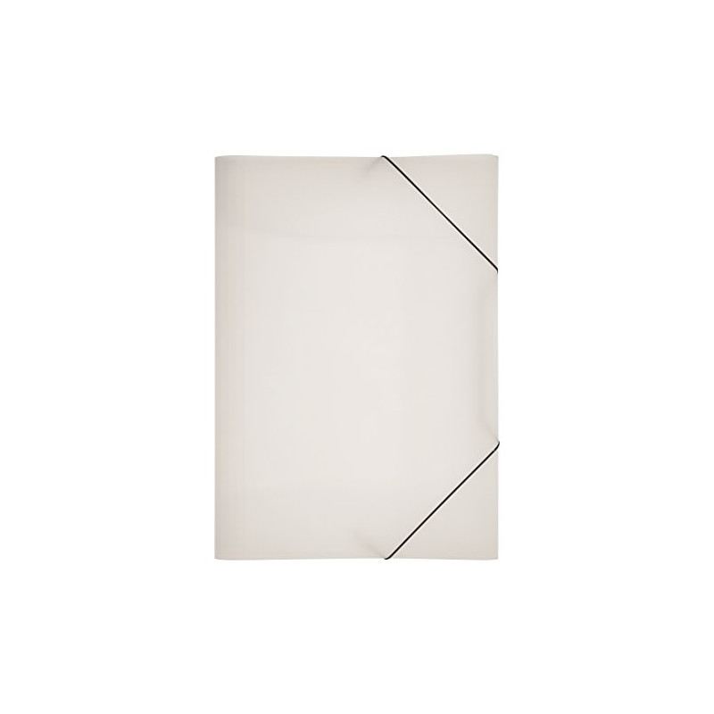 Pagna Lucy Chemise en polypropylène avec élastiques de maintien et 3 rabats intérieurs Transparent A3 Pagna Lucy Chemise en polypropylène avec élastiques de maintien et 3 rabats intérieurs Transparent A3