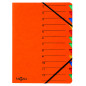 Pagna Trieur "Easy" A4 Carton 12 Compartiments Orange