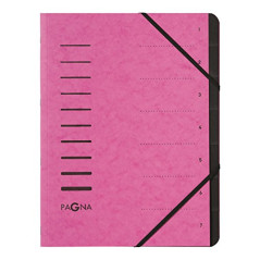 Pagna 40058-34 Trieur à 7 compartiments Rose foncé